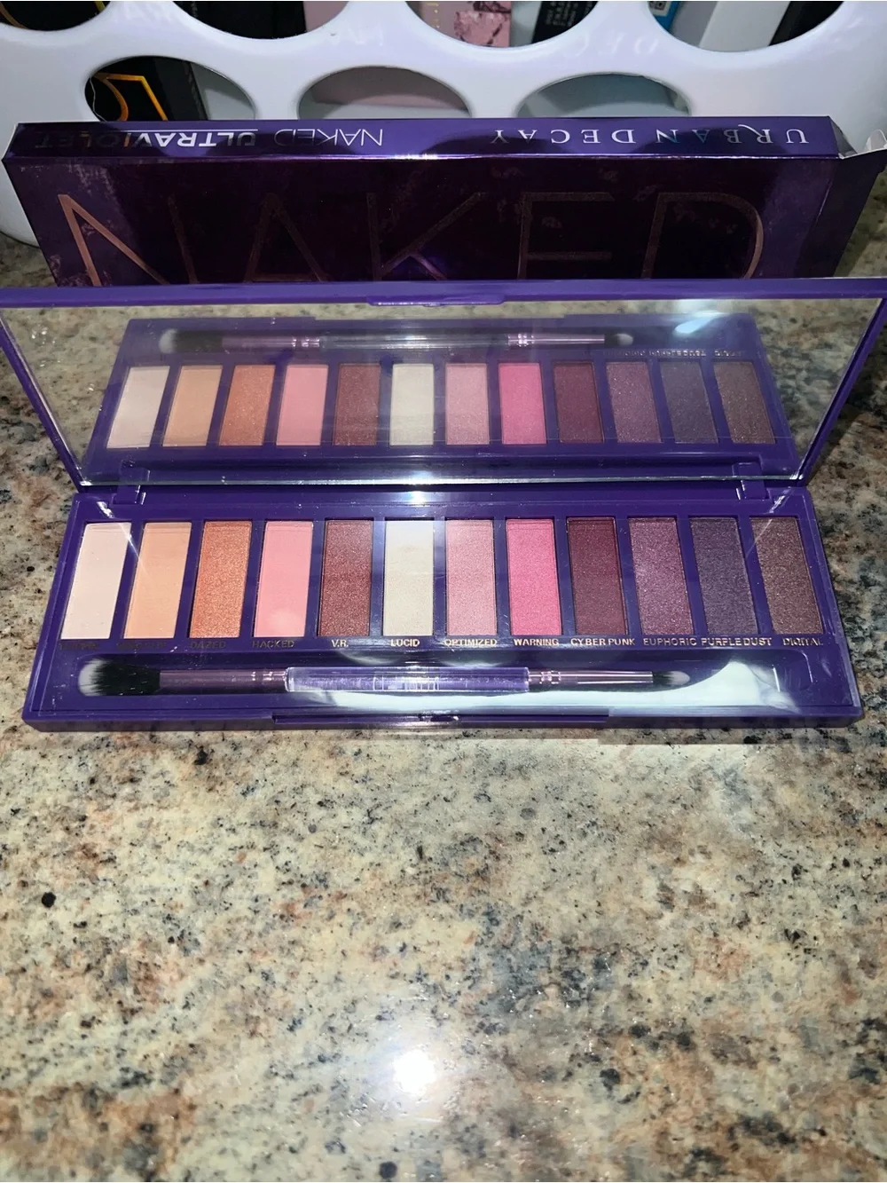 Urban Decay Ultraviolet Eyeshadow Palette — Purple Shimmer Set